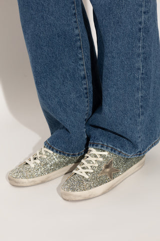 Golden Goose SILVER ‘Super-Star classic with list’ sports shoes 2