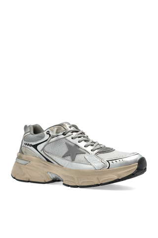 Golden Goose SILVER ‘Lightstar’ sports shoes 4