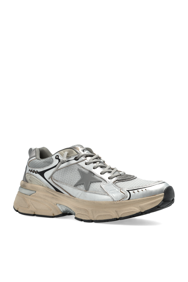 Golden Goose SILVER ‘Lightstar’ sports shoes 4