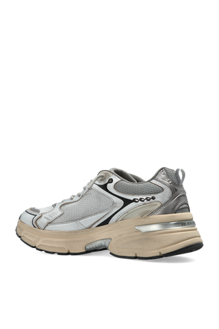 Golden Goose SILVER ‘Lightstar’ sports shoes 5