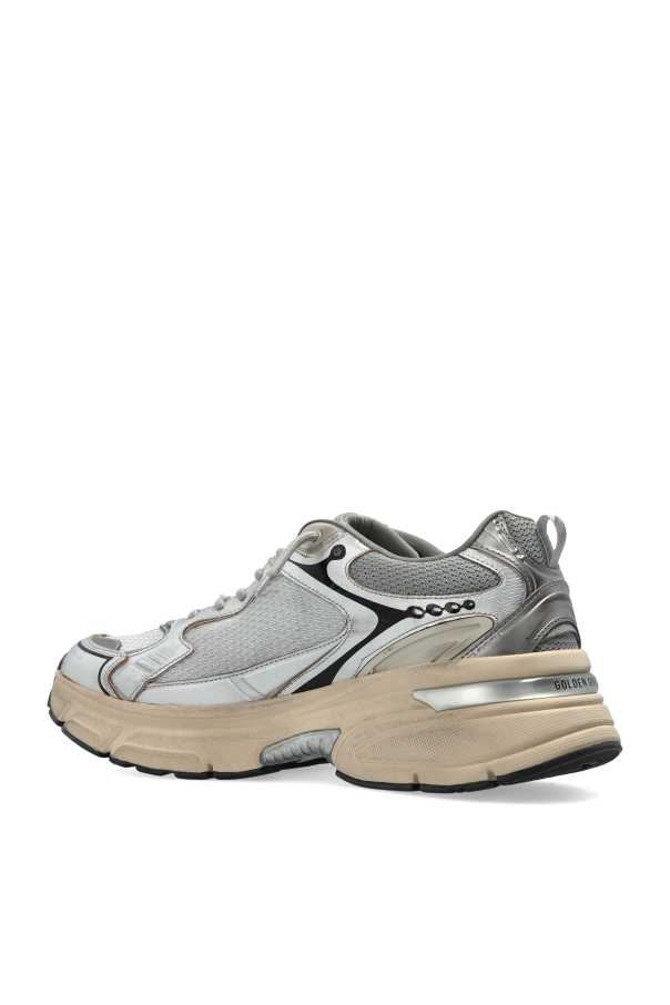 Golden Goose SILVER ‘Lightstar’ sports shoes 5