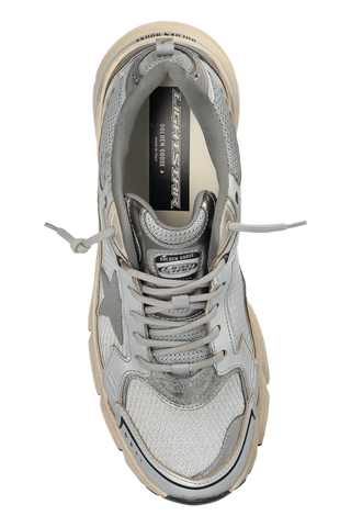Golden Goose SILVER ‘Lightstar’ sports shoes 6