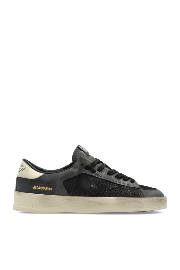 Golden Goose GREY ‘Stardan under net star’ sports shoes 1
