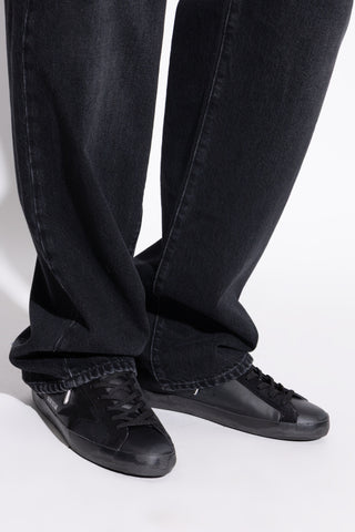 Golden Goose BLACK ‘Super-Star classic with list’ sports shoes 2