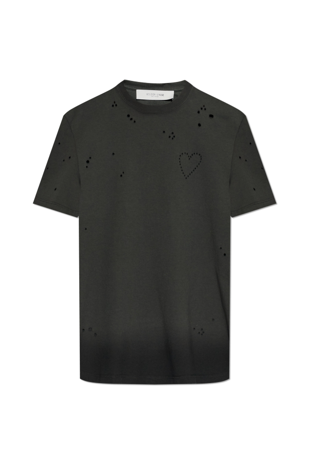 Golden Goose GREY Cotton polo 1