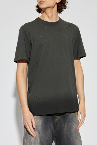 Golden Goose GREY Cotton polo 3