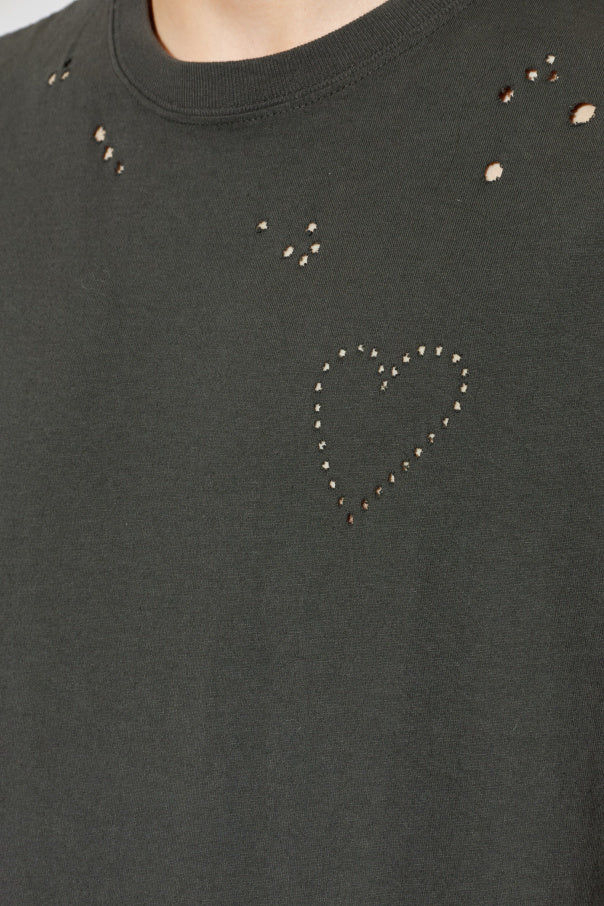 Golden Goose GREY Cotton polo 5