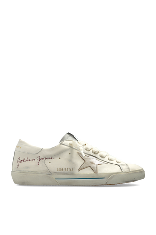Golden Goose WHITE ‘Super-Star half foxing front and’ sports shoes 1