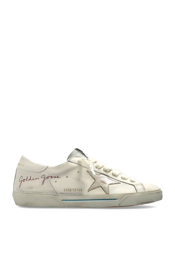 Golden Goose WHITE ‘Super-Star half foxing front and’ sports shoes 1