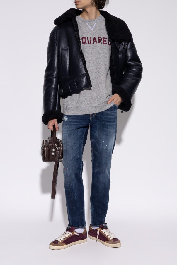 Golden Goose BURGUNDY ‘Super-Star penstar classic with’ sports shoes 3
