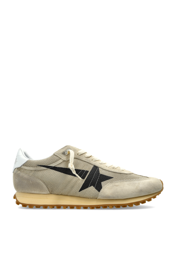 Golden Goose cream ‘Running Marathon M77’ sports shoes 1
