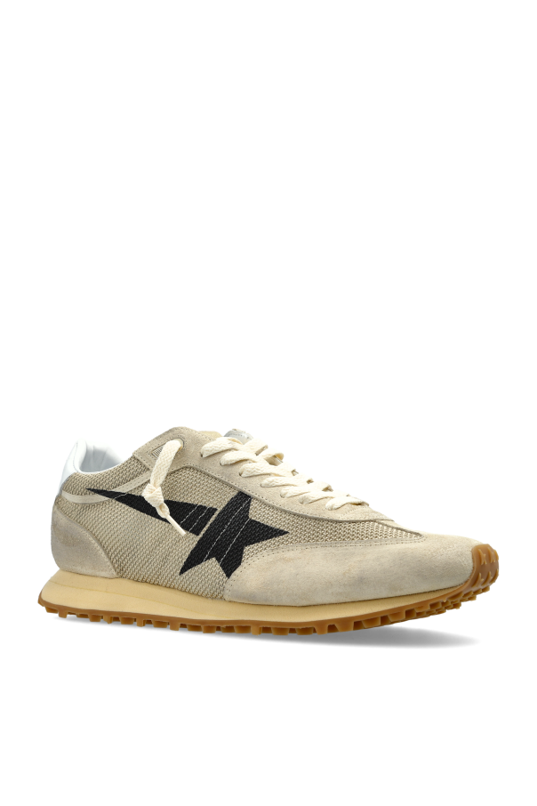 Golden Goose cream ‘Running Marathon M77’ sports shoes 4