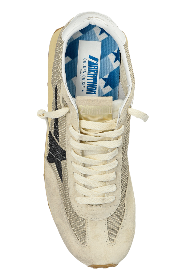 Golden Goose cream ‘Running Marathon M77’ sports shoes 6