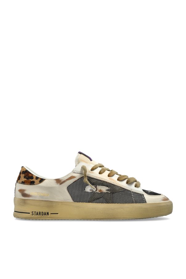 Golden Goose cream ‘Stardan under net star’ sports shoes 1