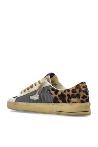 Golden Goose cream ‘Stardan under net star’ sports shoes 5