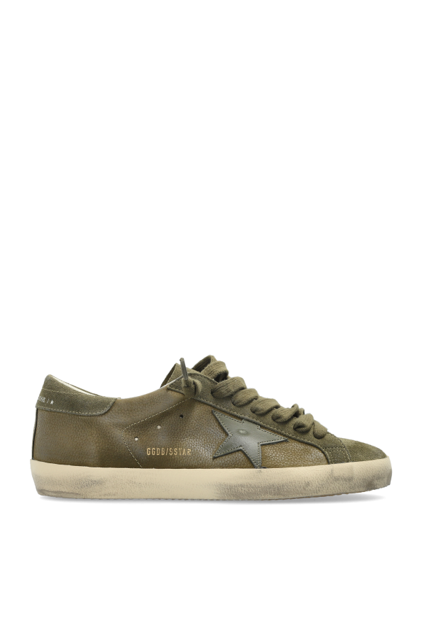 Golden Goose GREEN Super-Star classic sports shoes with list 1