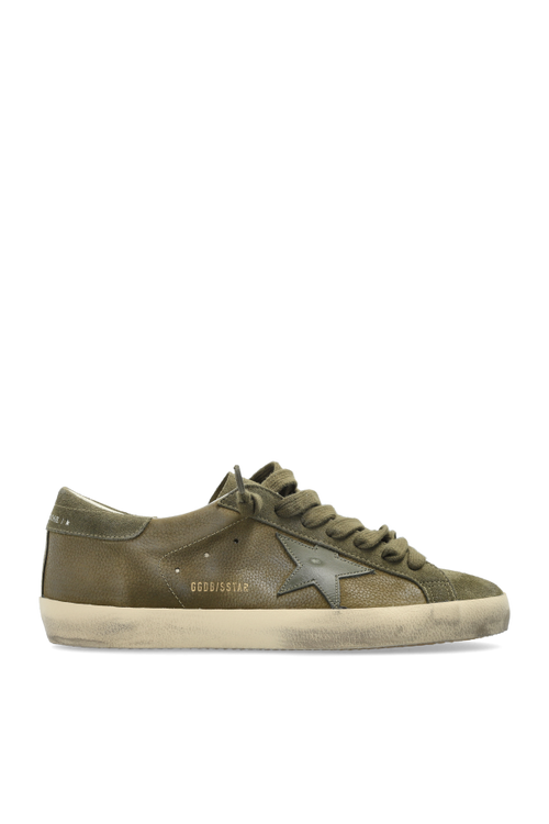 Golden Goose GREEN Super-Star classic sports shoes with list 1