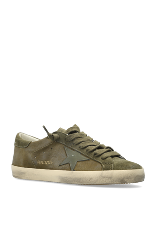 Golden Goose GREEN Super-Star classic sports shoes with list 4