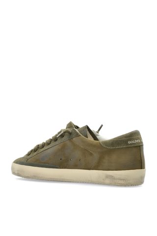 Golden Goose GREEN Super-Star classic sports shoes with list 5