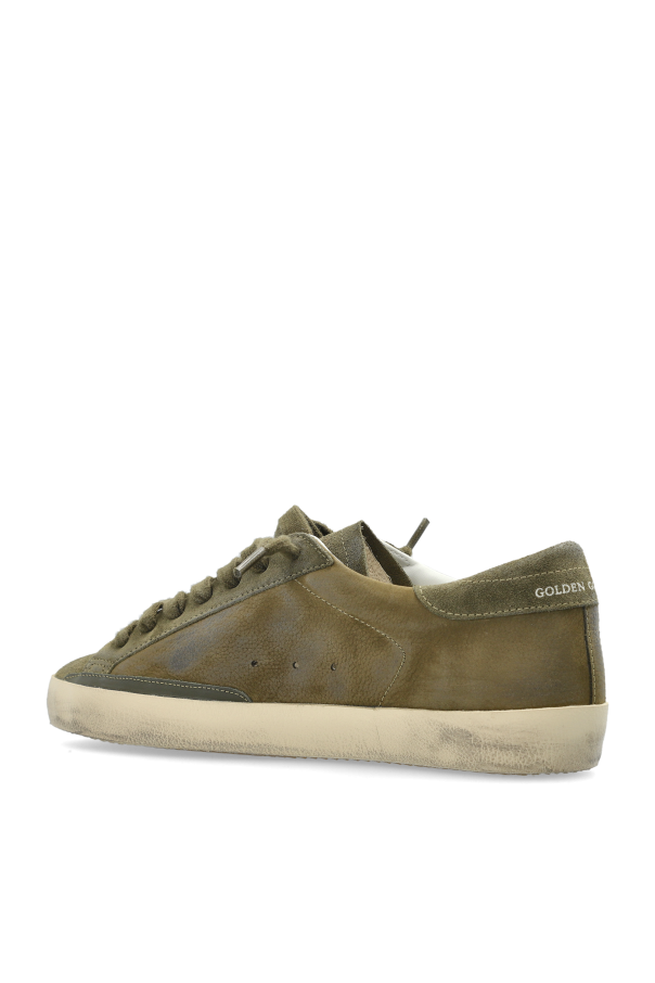 Golden Goose GREEN Super-Star classic sports shoes with list 5