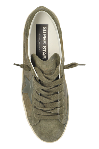 Golden Goose GREEN Super-Star classic sports shoes with list 6