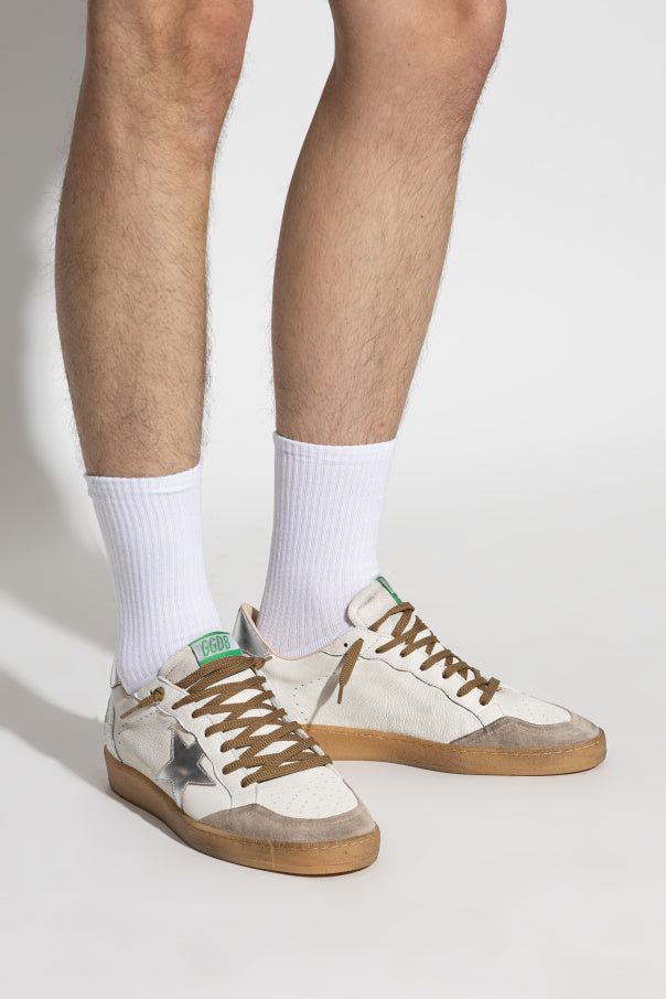 Golden Goose WHITE ‘Ball Star’ sports shoes 2