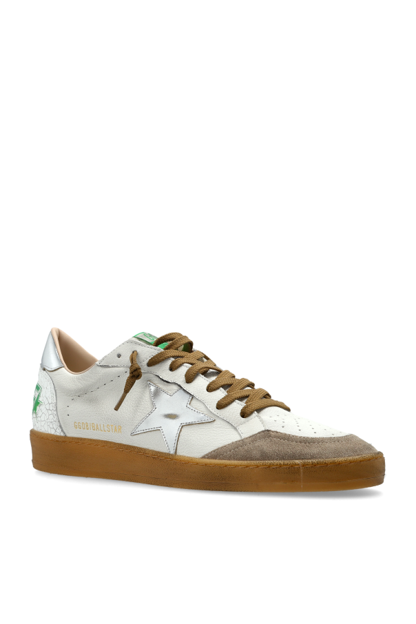 Golden Goose WHITE ‘Ball Star’ sports shoes 4