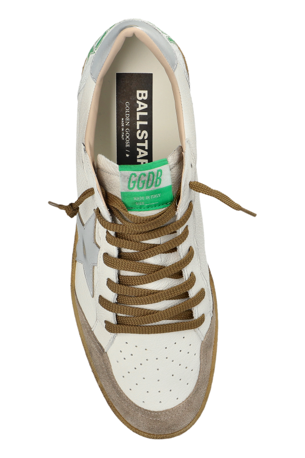 Golden Goose WHITE ‘Ball Star’ sports shoes 6