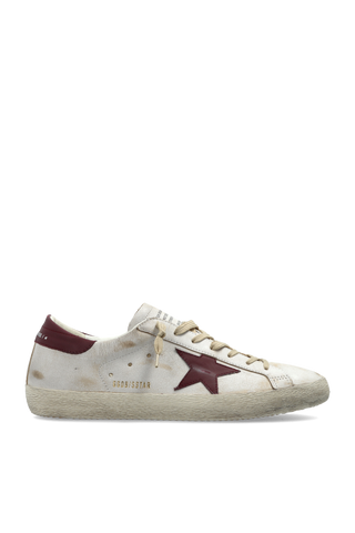 Golden Goose cream ‘Super-Star’ sports shoes 1