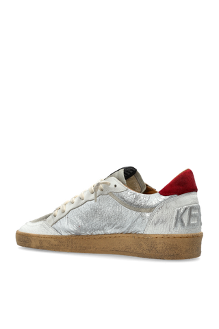 Golden Goose SILVER ‘Ball Star’ sports shoes 5