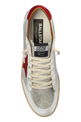 Golden Goose SILVER ‘Ball Star’ sports shoes 6