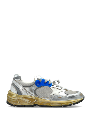 Golden Goose SILVER ‘Dad-Star’ sports shoes 1