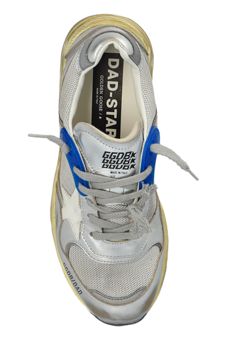 Golden Goose SILVER ‘Dad-Star’ sports shoes 6