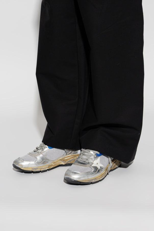 Golden Goose SILVER ‘Dad-Star’ sports shoes 2