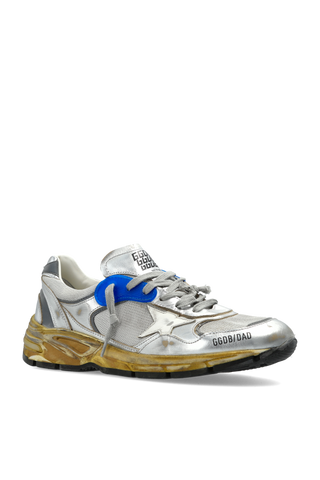 Golden Goose SILVER ‘Dad-Star’ sports shoes 4