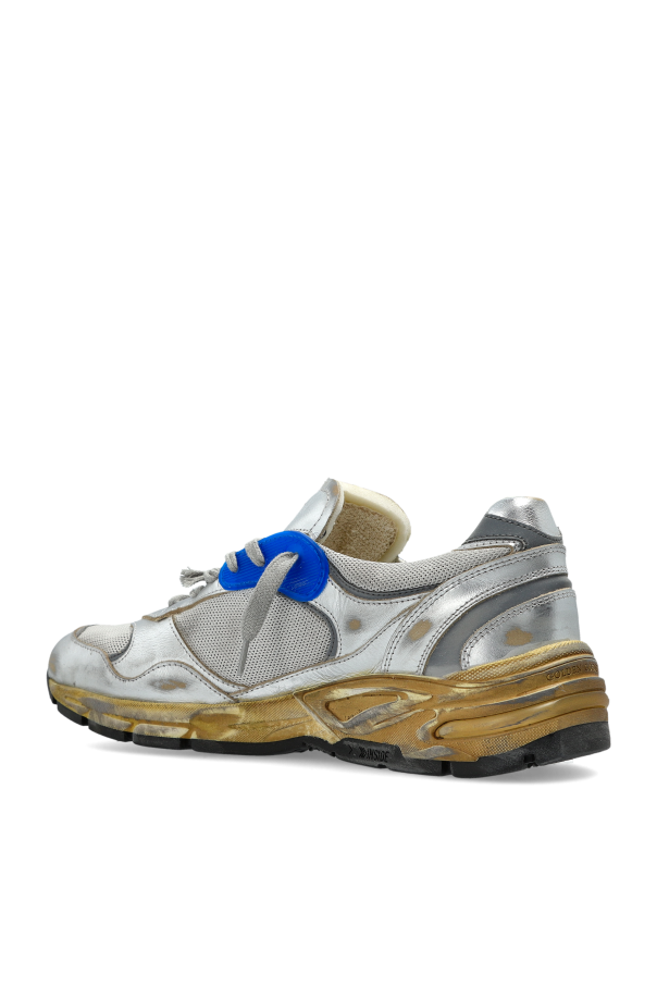 Golden Goose SILVER ‘Dad-Star’ sports shoes 5