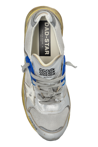 Golden Goose SILVER ‘Dad-Star’ sports shoes 6