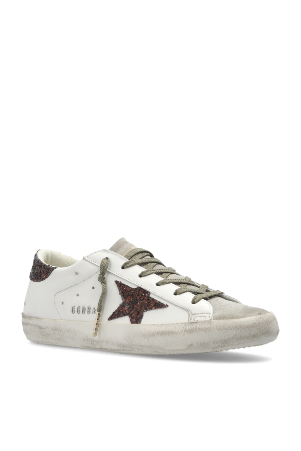 Golden Goose WHITE ‘Super-Star’ sports shoes 4
