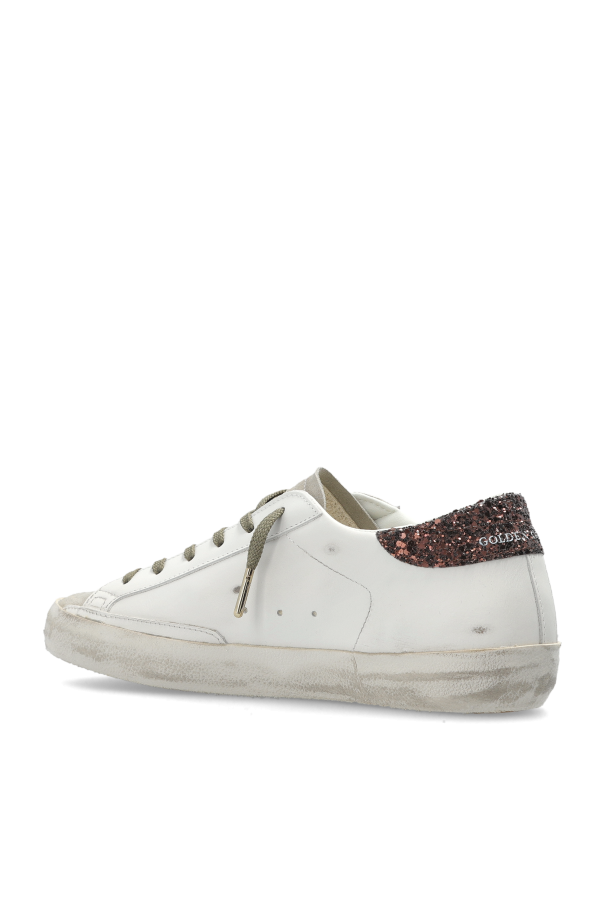 Golden Goose WHITE ‘Super-Star’ sports shoes 5