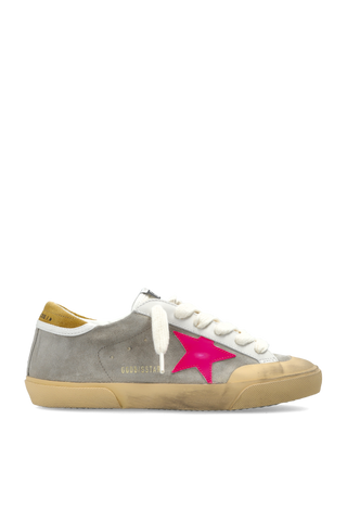 Golden Goose GREY ‘Super-Star’ sports shoes 1
