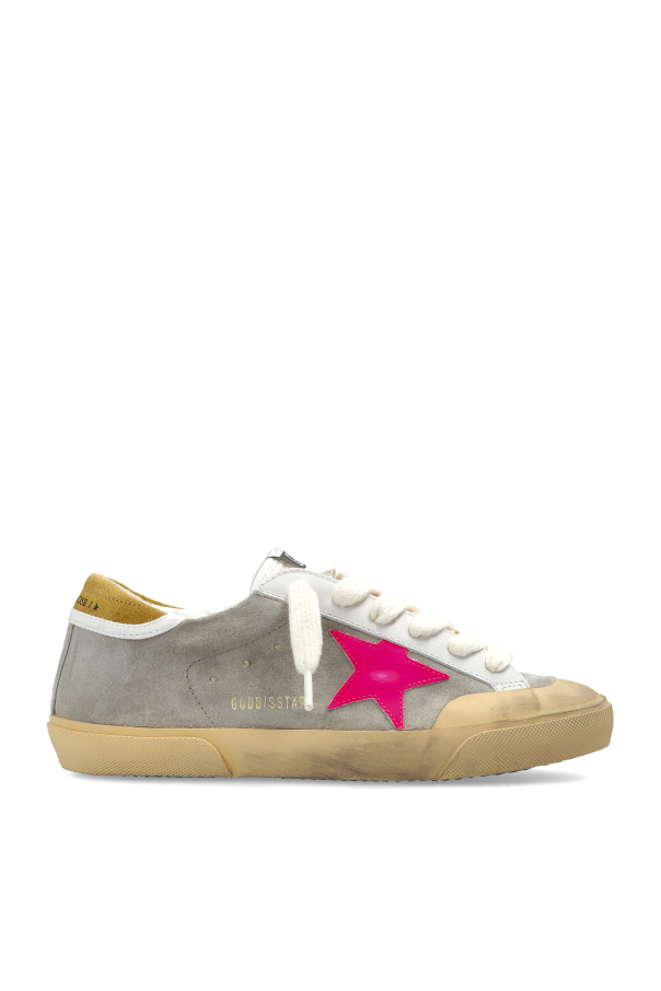 Golden Goose GREY ‘Super-Star’ sports shoes 1