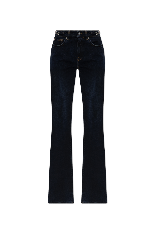 Golden Goose NAVY BLUE Flared leg jeans 1