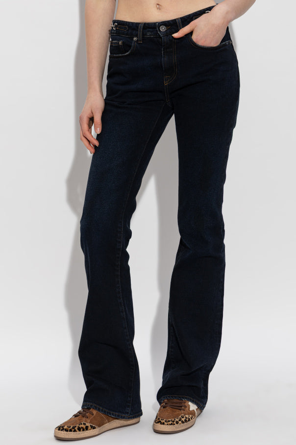 Golden Goose NAVY BLUE Flared leg jeans 3