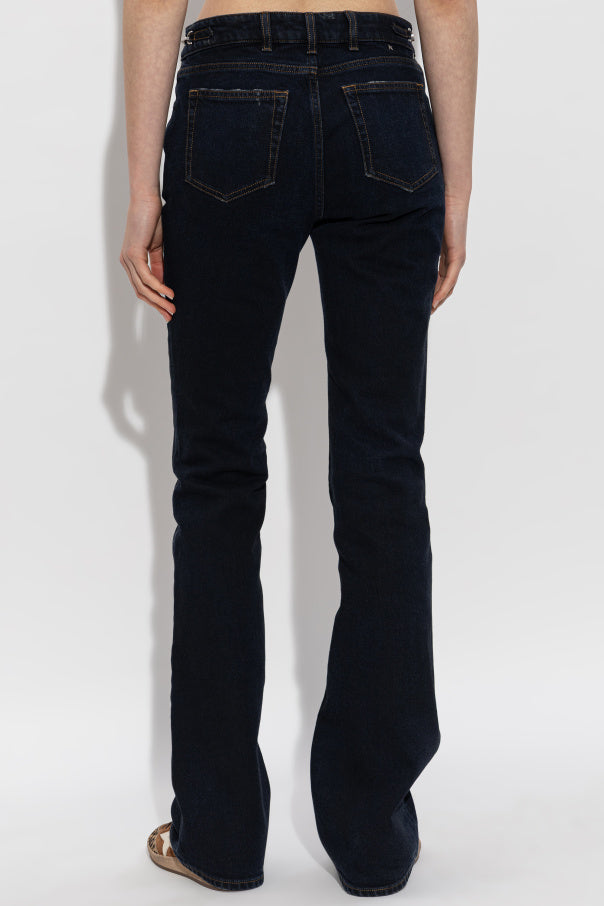 Golden Goose NAVY BLUE Flared leg jeans 4