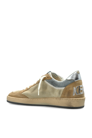 Golden Goose beige ‘Ball Star Double Upper’ sports shoes 5