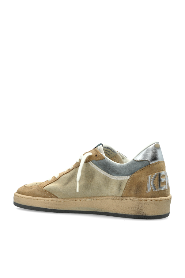 Golden Goose beige ‘Ball Star Double Upper’ sports shoes 5