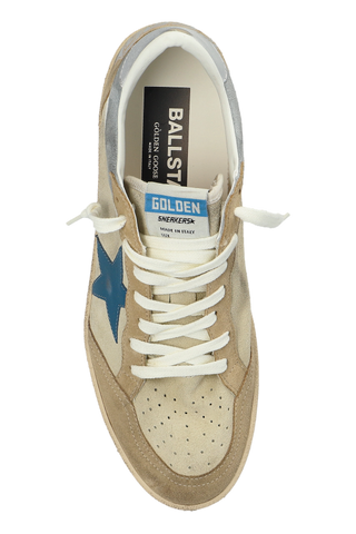 Golden Goose beige ‘Ball Star Double Upper’ sports shoes 6