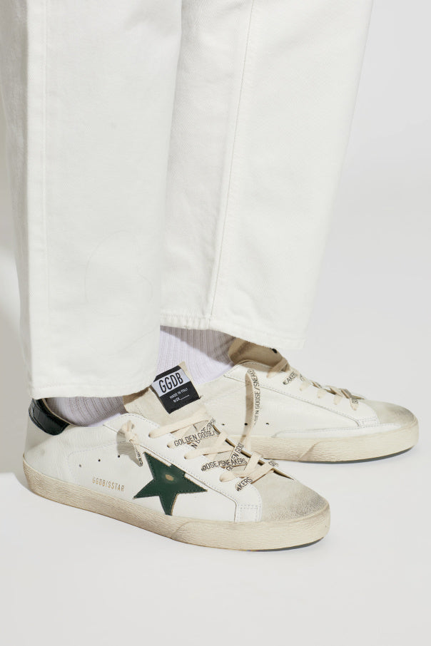 Golden Goose WHITE ‘Super-Star Classic With List’ sports shoes 2