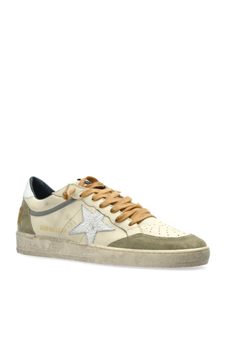 Golden Goose cream ‘Ball Star Double Upper’ sports shoes 4
