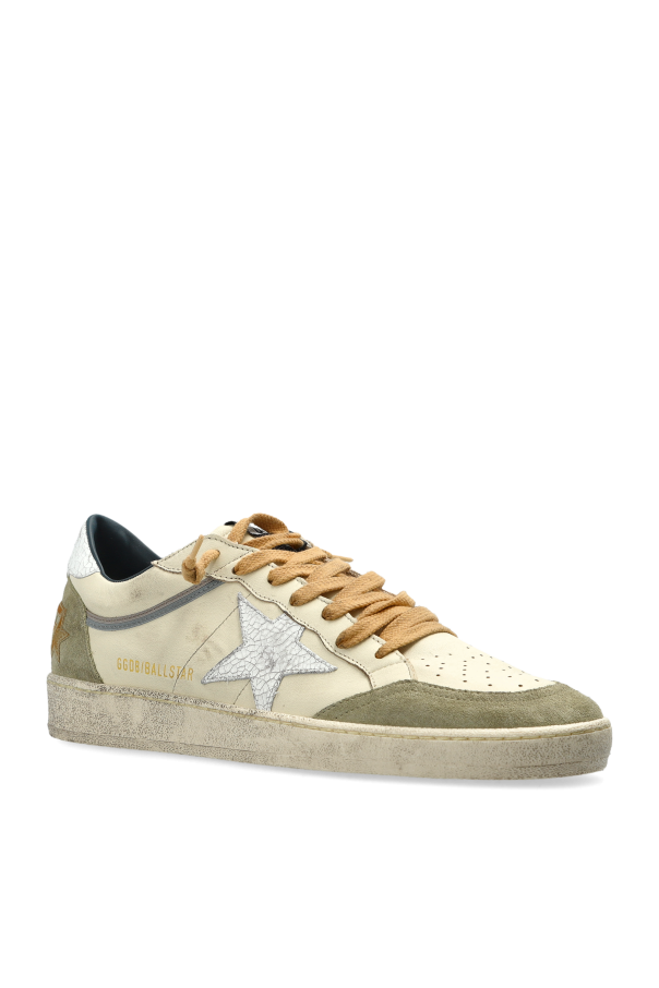 Golden Goose cream ‘Ball Star Double Upper’ sports shoes 4